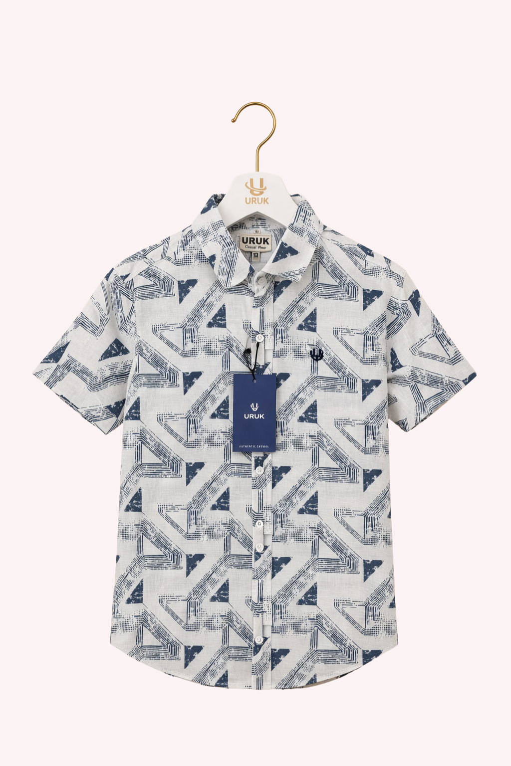 Cotton Abtract Printed Shirt