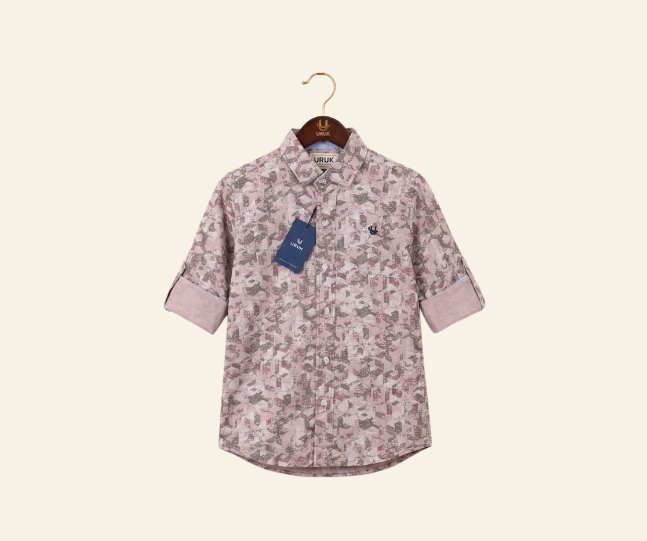 Cotton Abtract Printed Shirt