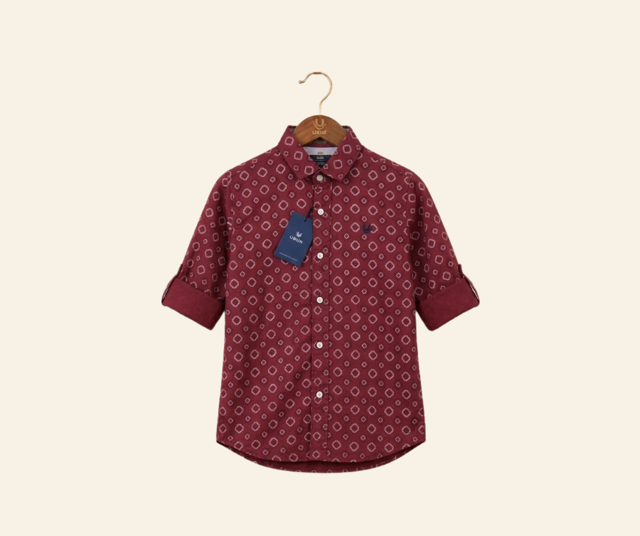 Cotton Abtract Printed Shirt
