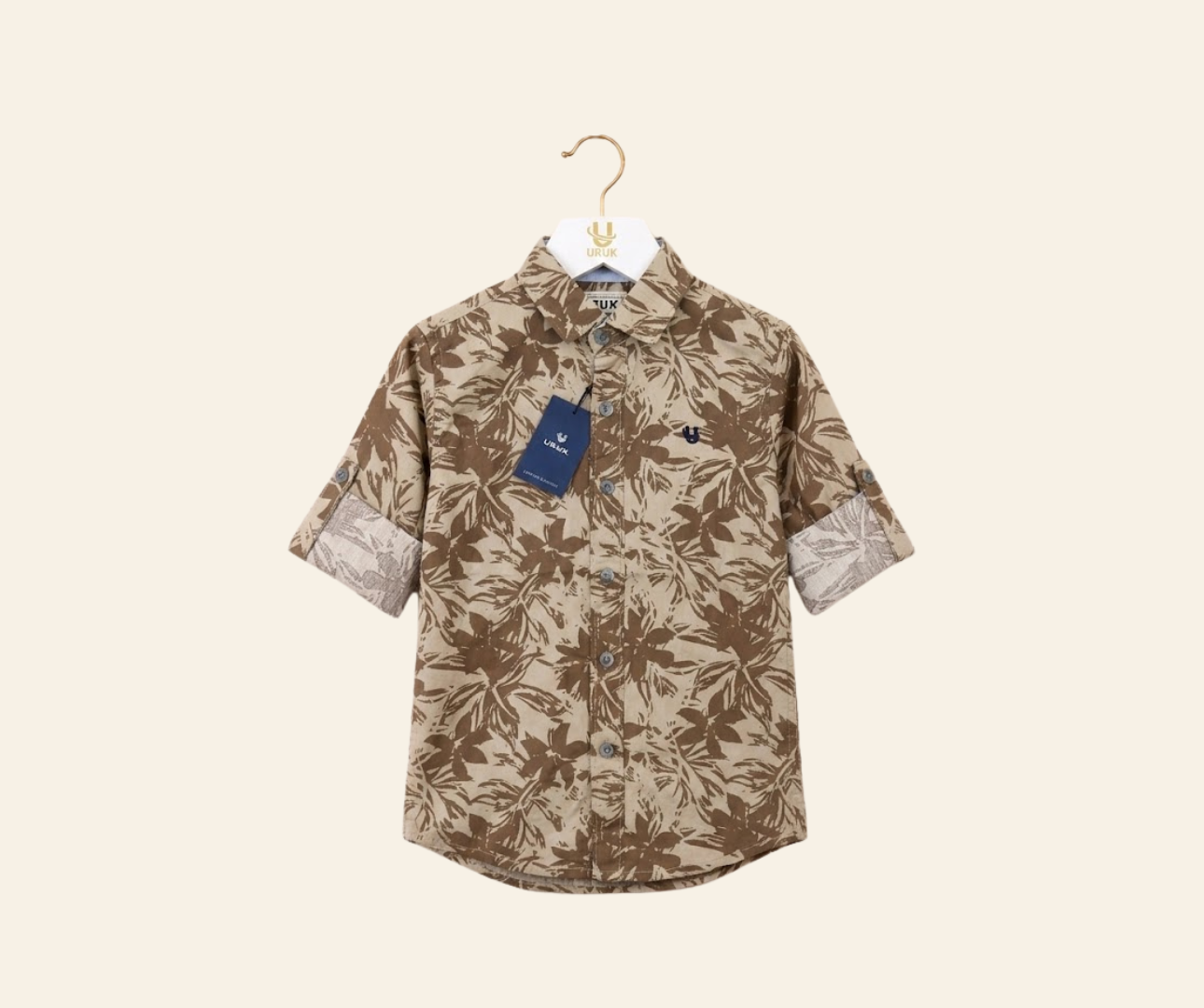 Cotton Abtract Printed Shirt