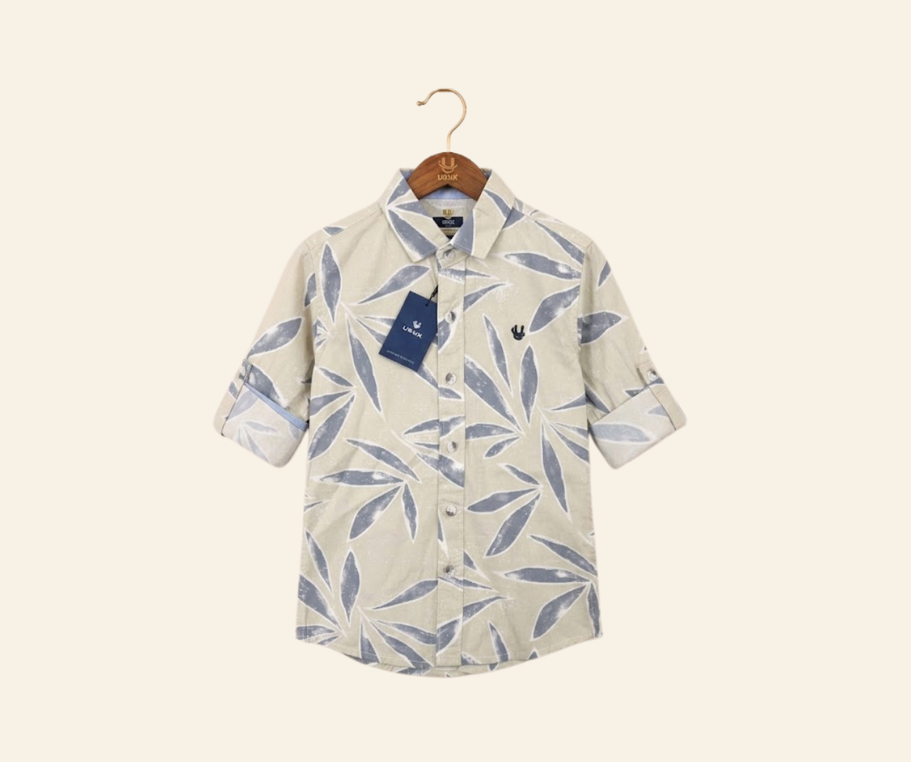 Cotton Abtract Printed Shirt